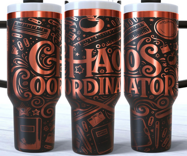 Teacher Chaos - 40oz Tumbler
